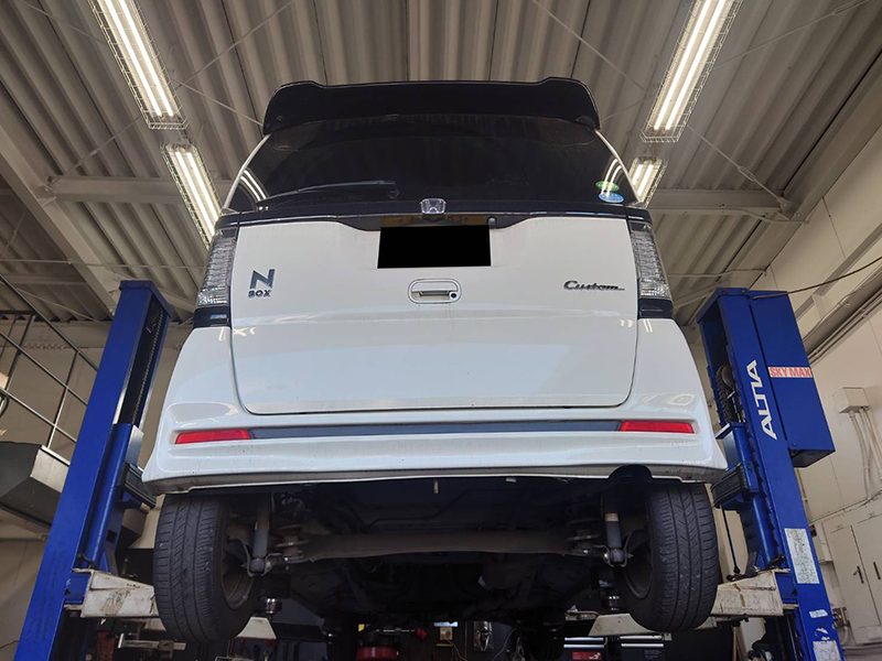 平成27年N-BOXのリフトアップ