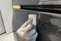 令和7年のヴォクシーの車コーティング塗布