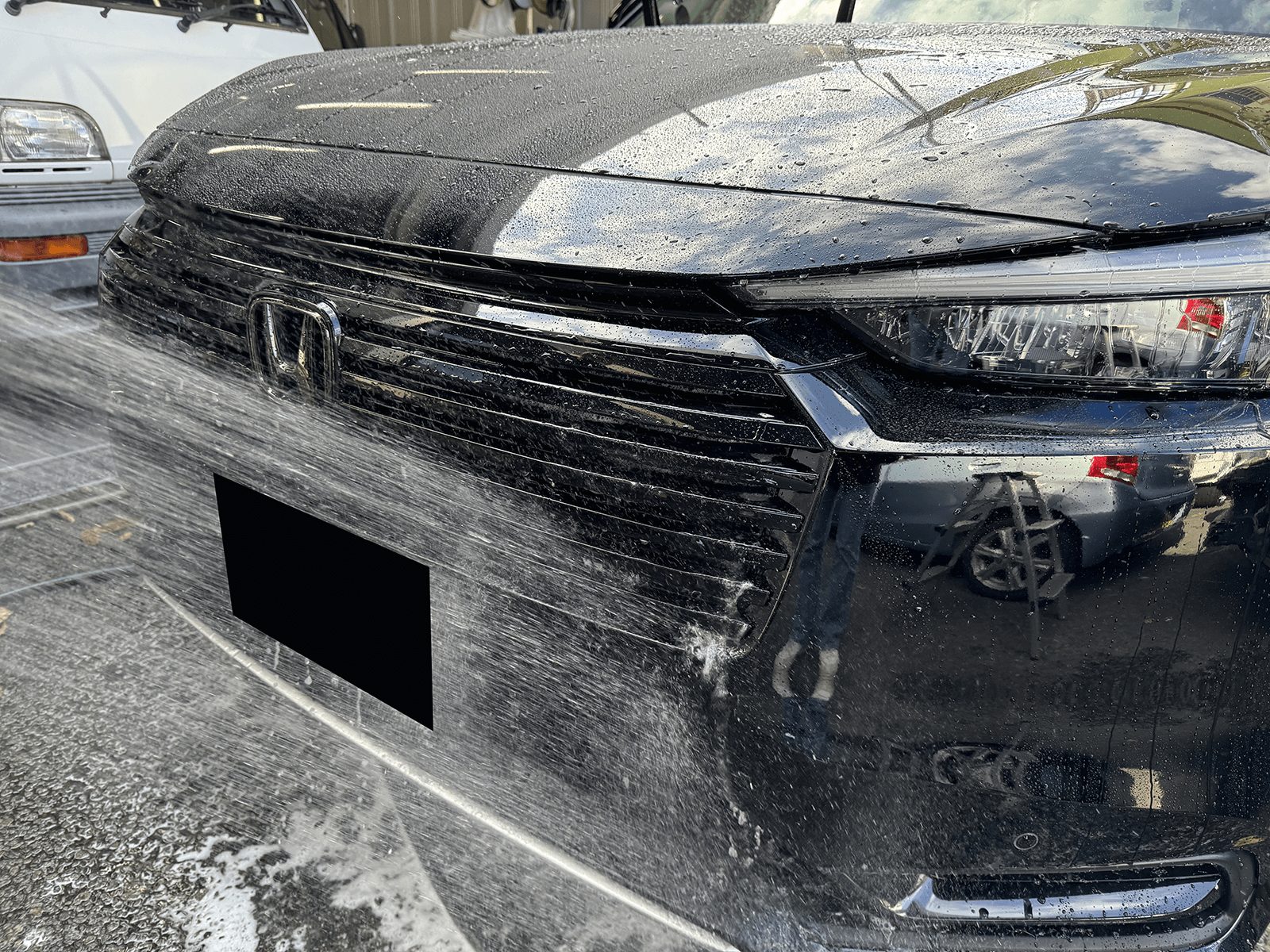 ヴェゼル洗車