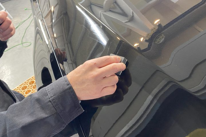 GLSにコーティング塗布