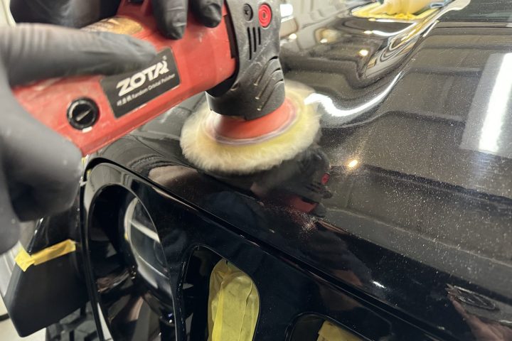 令和3年ラングラー磨き