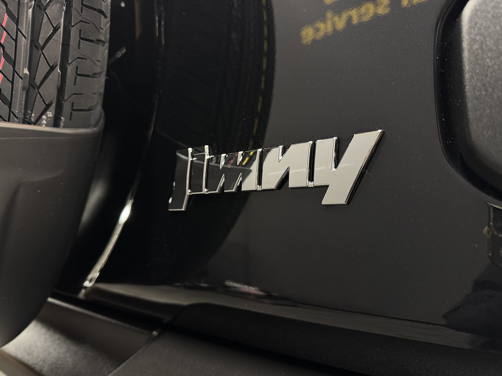 ジムニーの車コーティング施工後