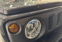 ジムニーの車コーティング施工後のヘッドライト