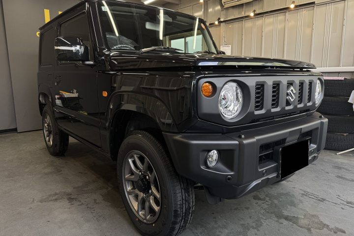 ジムニーの車コーティング施工前