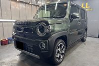 令和7年式ハスラーの車コーティング施工後左前