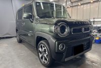 令和7年式ハスラーの車コーティング施工後右前