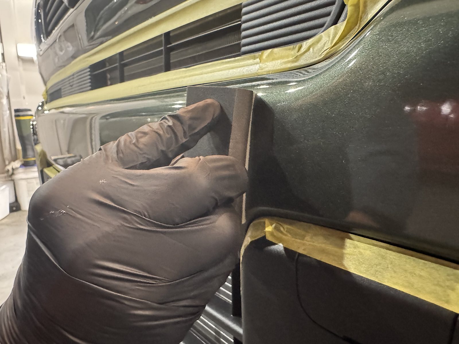 令和7年式ハスラーの車コーティング塗布