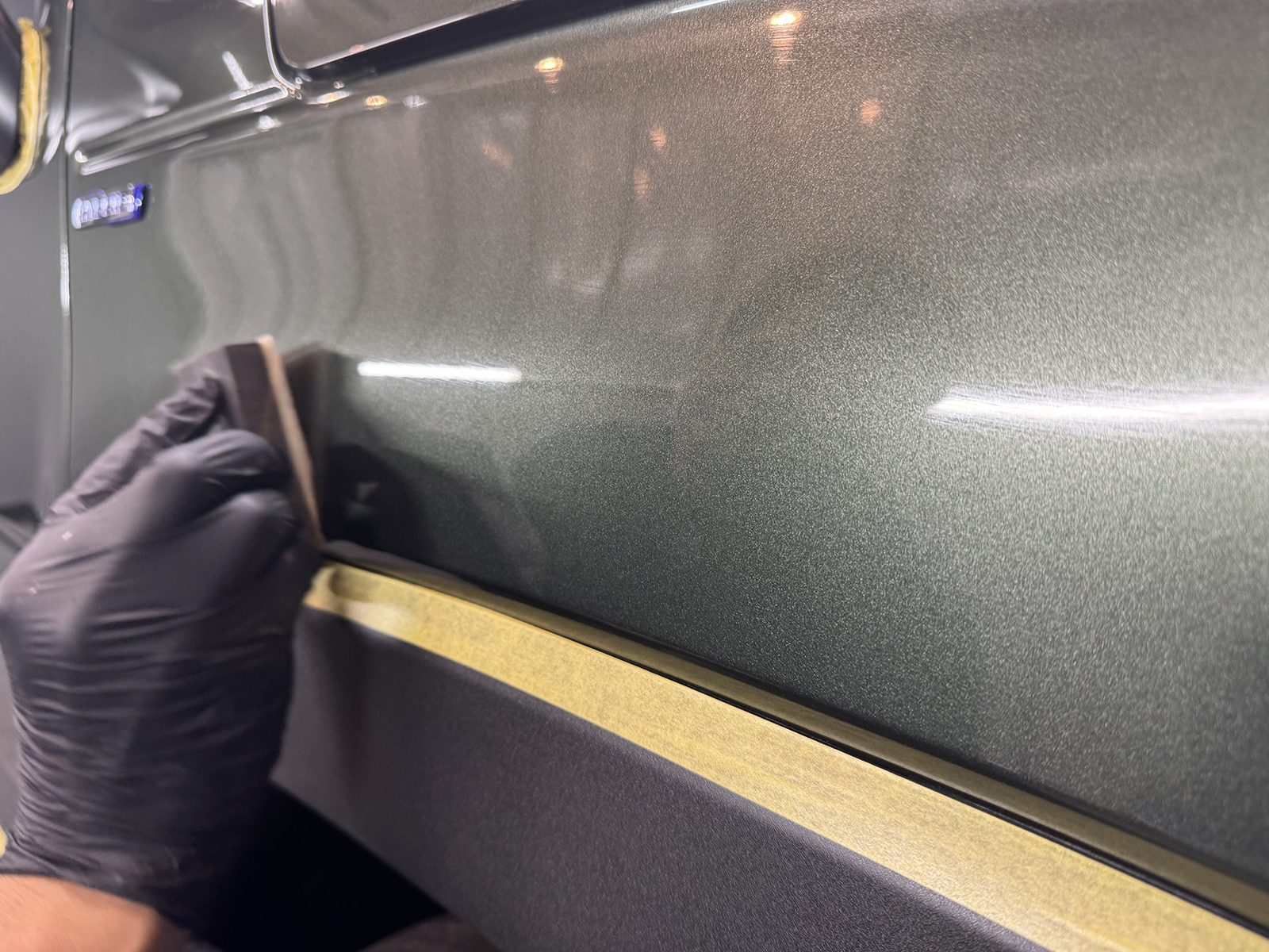 令和7年式ハスラーの車コーティング塗布