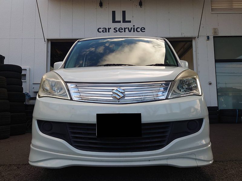 平成24年式ソリオの正面