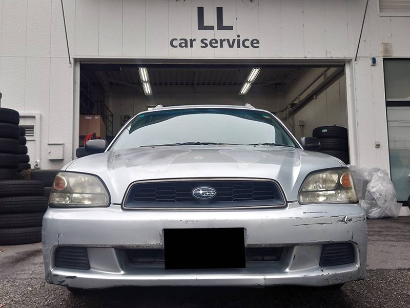 平成17年式レガシー正面