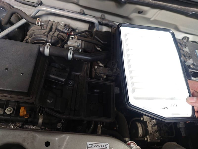 平成26年式のハスラーのエアクリーナーの新品部品