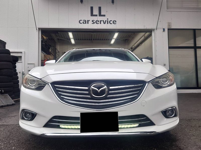 平成25年アテンザの正面