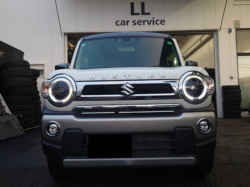 令和3年ハスラーの正面