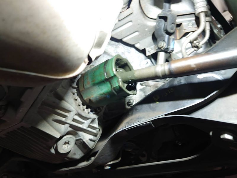 平成19年レガシィのドライブシャフトブーツ交換