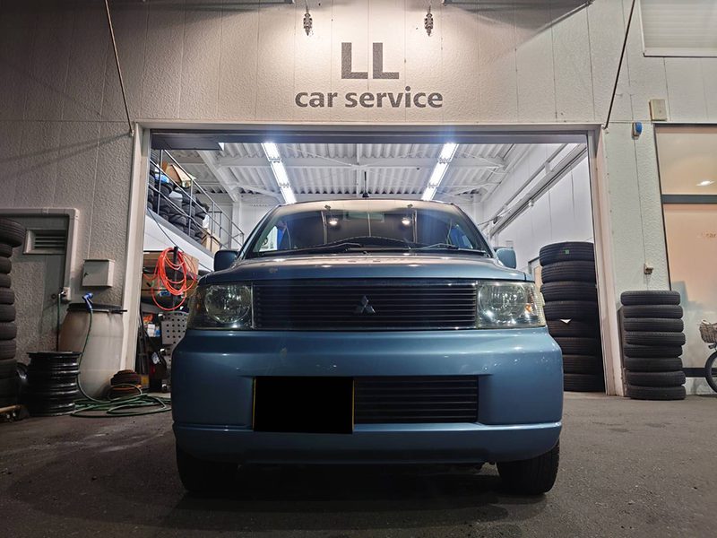 平成15年EKワゴンの正面