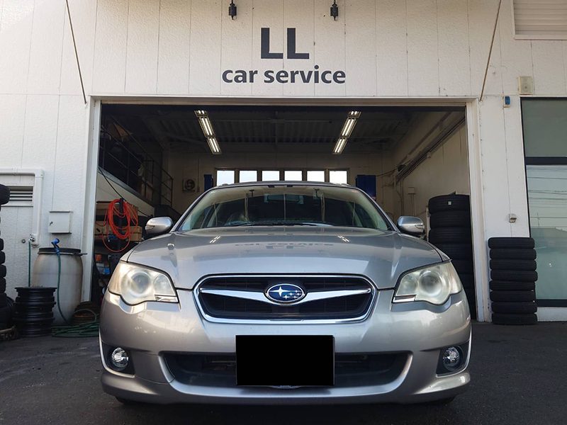 平成21年レガシィの正面